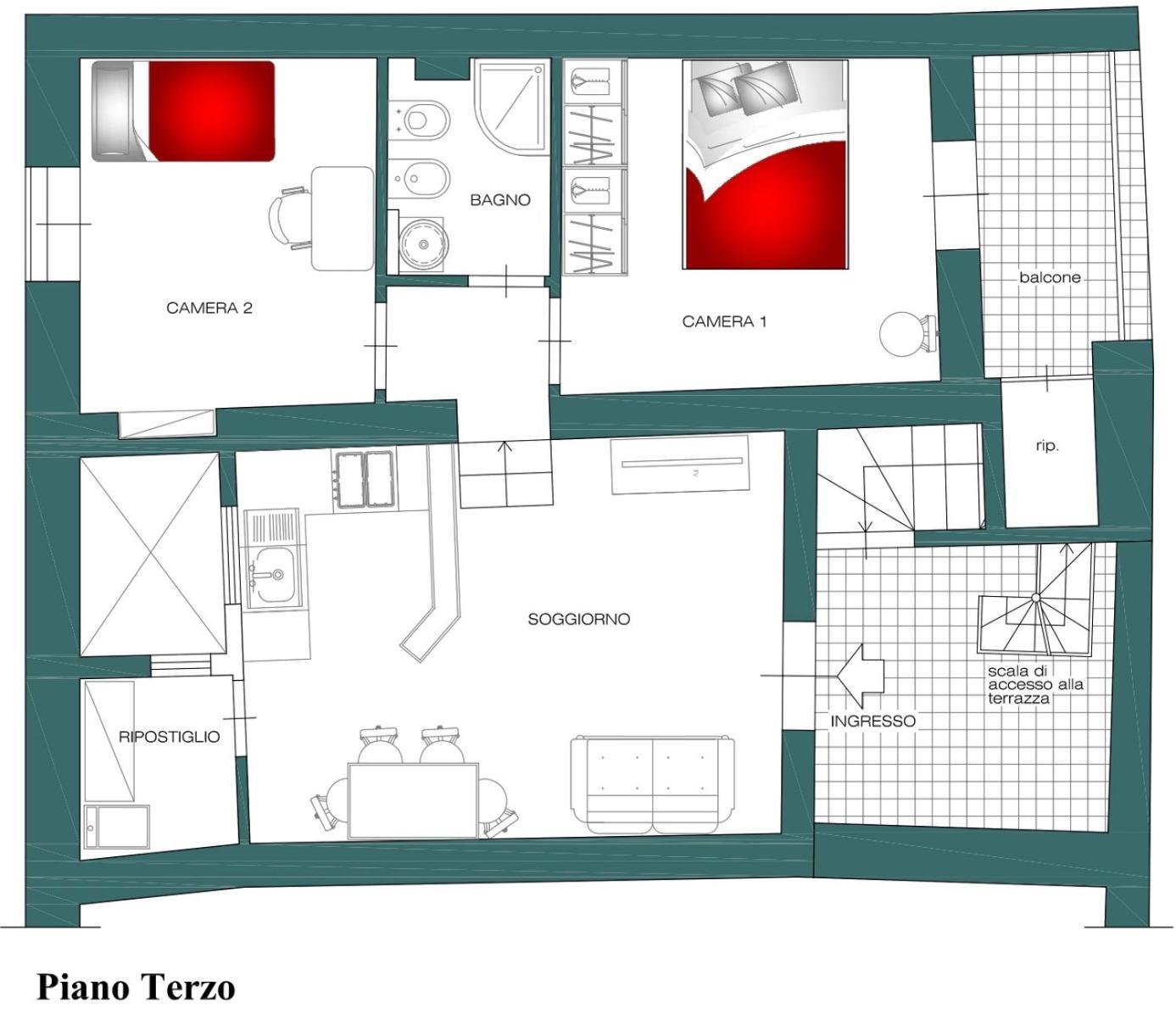 מולפטה Sant'Andrea Apartment מראה חיצוני תמונה